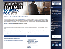 Tablet Screenshot of bestbankstoworkfor.com